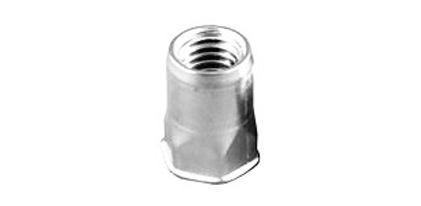 Rebite Roscado SX Cabeça Fina Inox 304 (A2)